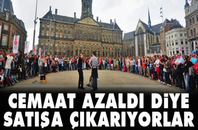 Cemaat azaldı diye Kliseyi satışa çıkarıyorlar