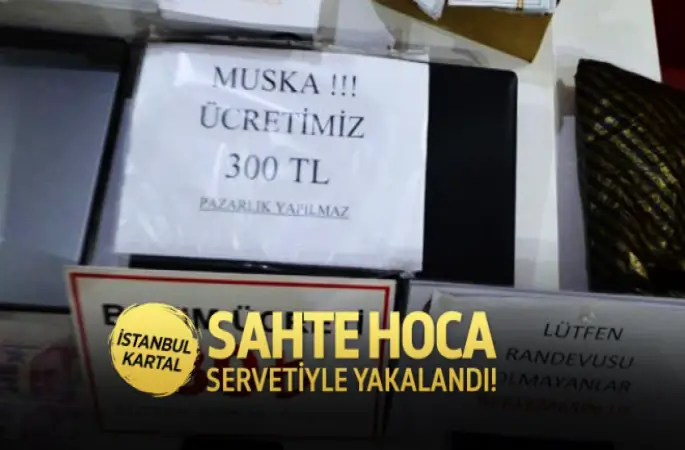 Sahte hoca yakalandı