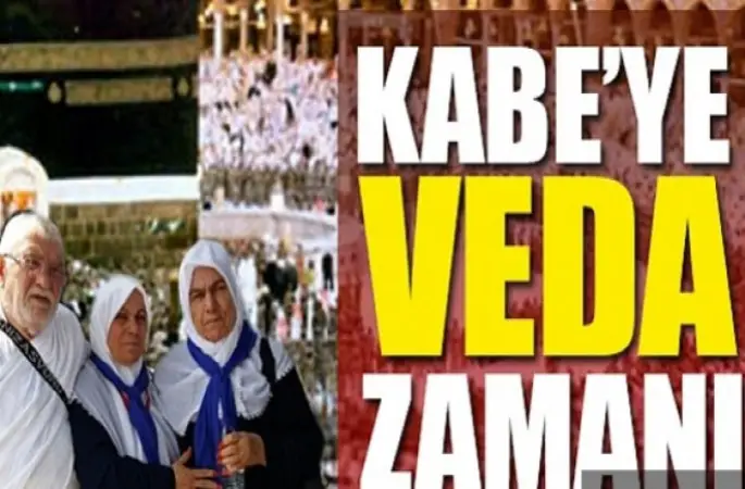 Kabe'ye Veda zamanı
