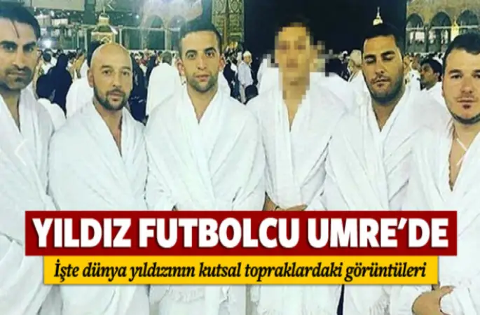Futbol Yıldızı Özil ,Umreye gitti