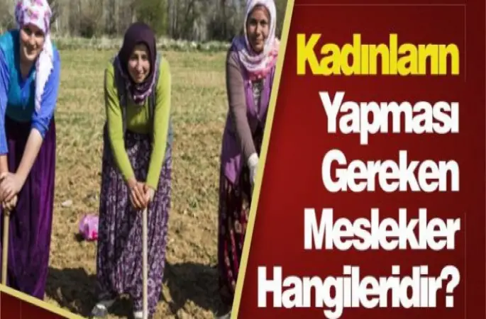 Kadınların Yapması Gereken Meslekler Hangileridir?