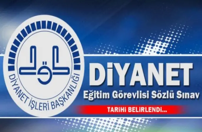 Eğitim Görevlisi Sınavı (Sözlü) Yer ve Tarih Duyurusu