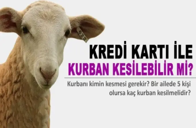 Kredi Kartı İle Kurban Kesilebilir mi?