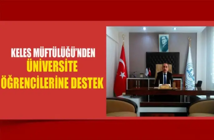 Keles Müftülüğünden Öğrencilerine Eğitim Yardımı