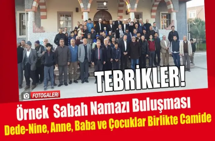 İmamın Hayali Gerçek Oldu.Üç kuşağı Camide bir araya getirdi