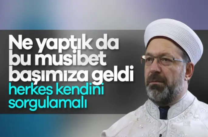Diyanet'ten korona salgını hakkında yorum