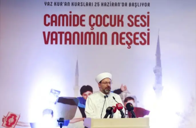 Yaz Kur'an Kursları Açılış Programı