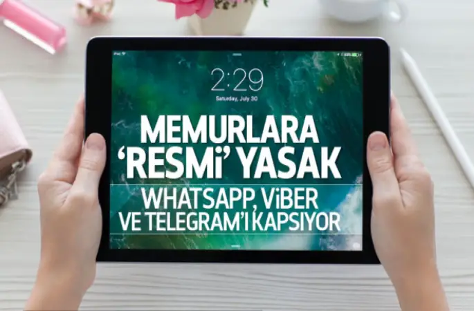 Memurlarına WhatsApp yasağı