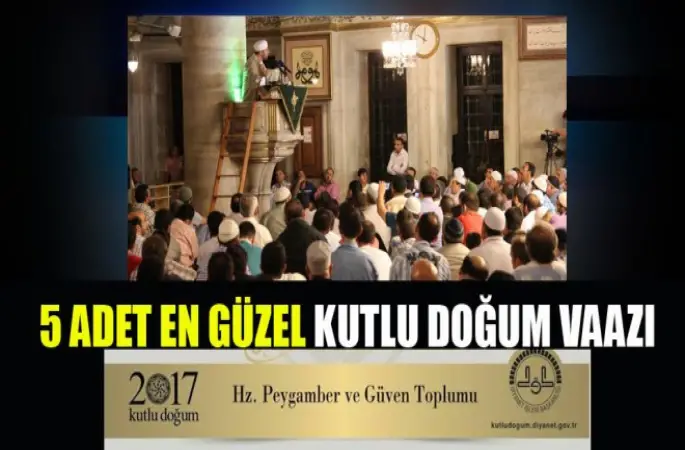 En Güzel Kutlu Doğum Vaazları