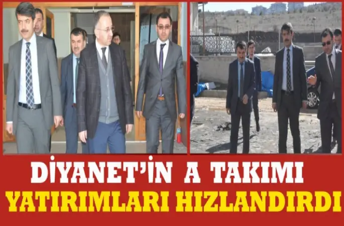 Diyanet Yatırımları Hızlandı