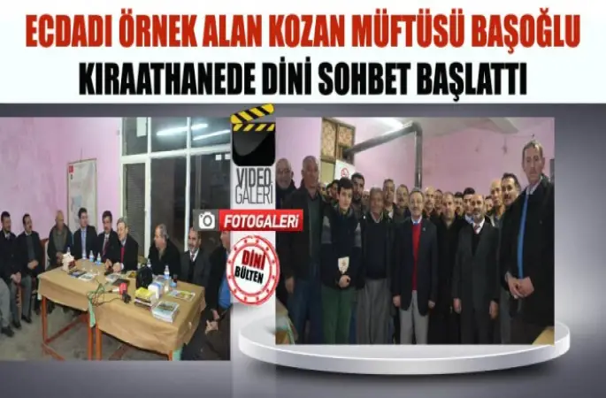 Adana'da "kahvehaneden Camiye" davet programı başlatıldı