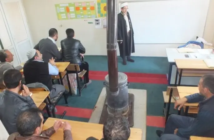 Malazgirt'te cenaze yıkama kursu