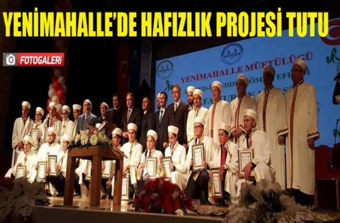 Yenimahalle’de Hafızlık İcazet Merasimi