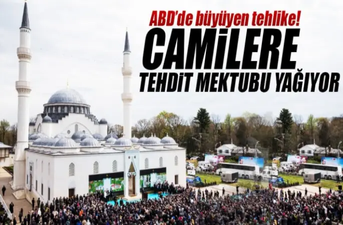 Camilere tehdit mektupları