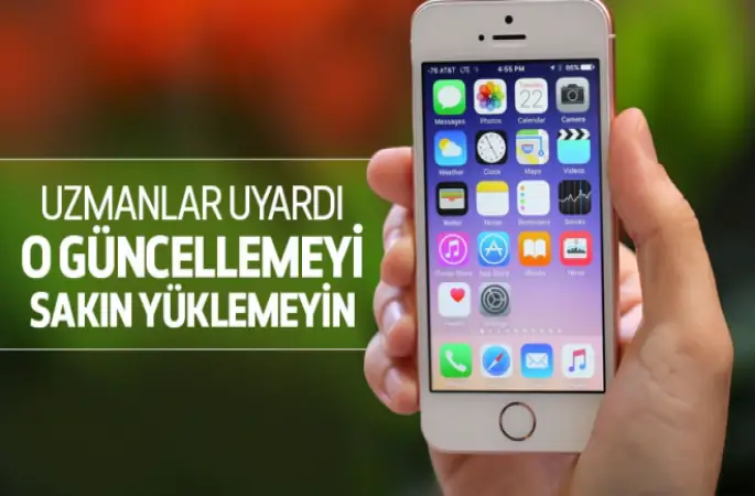 Bu Güncellemeyi yüklemeyin