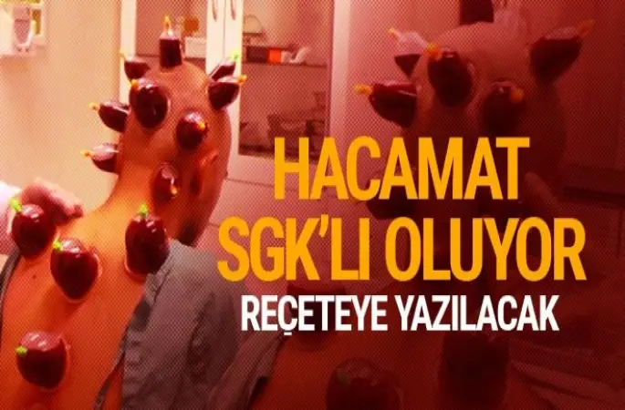Hacamat SGK kapsamına alınıyor! Reçeteye yazılacak...