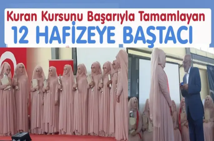 12 hafıze törenle icazet aldı