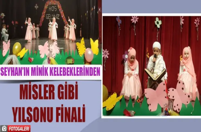 Kur'an Kursu Öğrencilerinden Muhteşem Yıl Sonu Gösterisi