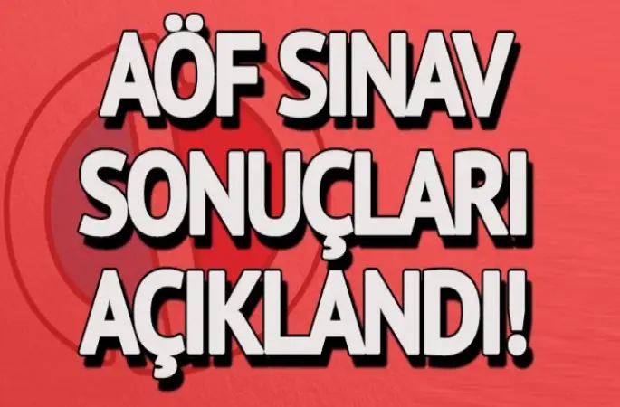AÖF Güz Dönemi Ara Sınav sonuçları açıklandı