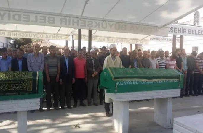 Müftü Gün'ün Babası dualarla Konya'da toprağa verildi