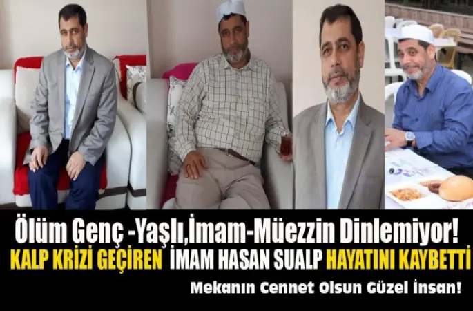 Kalp Krizi Geçiren İmam Sualp Hayatını Kaybetti
