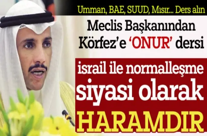 İsrail ile normalleşme siyasi olarak haramdır