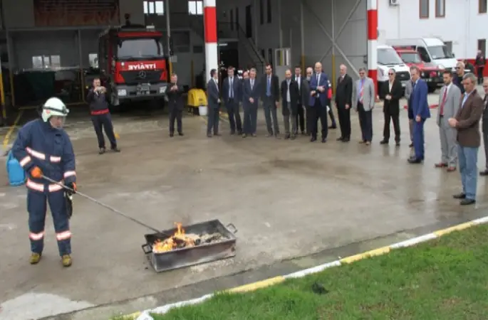 Daire Personeline Yangın Söndürme Eğitimi