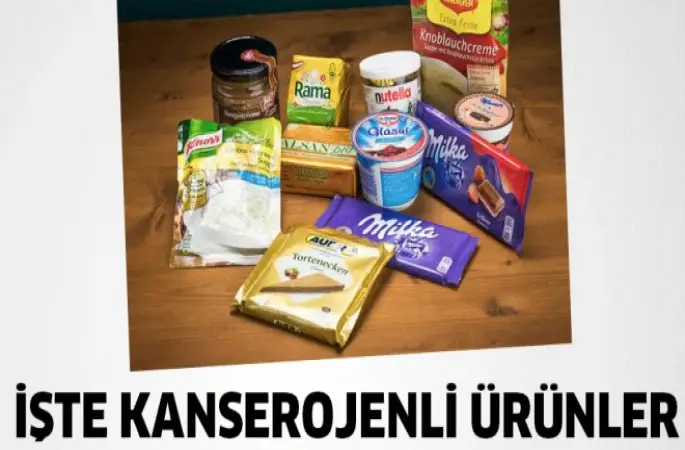 İşte Kanserojen İçeren Ünlü markalar