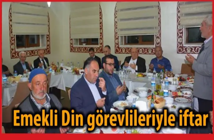 Yozga'ta Emekli Din görevlileriyle iftar