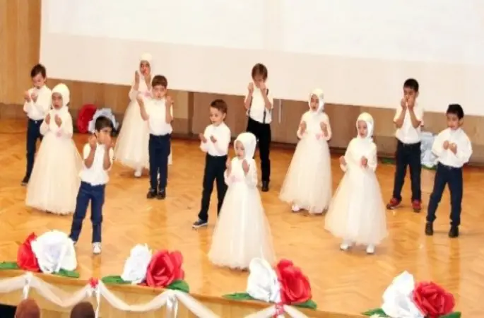 4-6 Yaş Grubu Kuran Kursu Öğrencilerinin Yılsonu Heyecanı