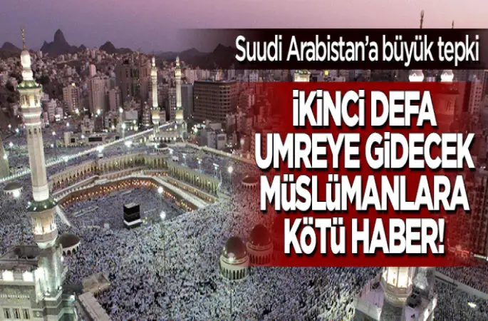 Umre'ye gideceklere kötü haber!