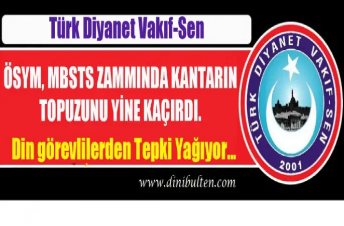 Başkan Özdemir,MBSTS Zammında Kantarın Topuzu yine Kaçtı