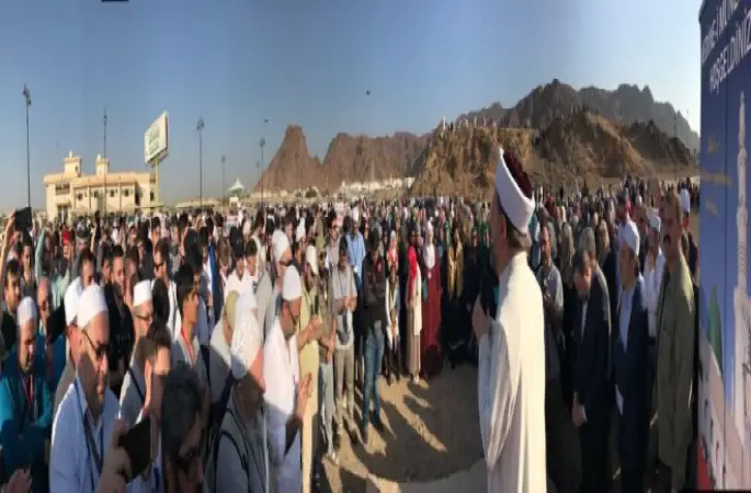 Erbaş, Uhud’da gençlerle buluştu