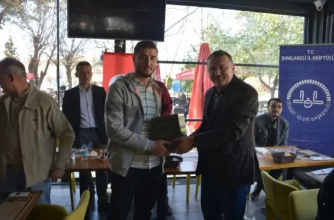 Dini Bilgiler Yarışması Ödül Töreni Yapıldı