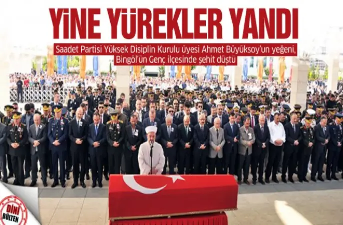 Ankara Şehidini dua ve gözyaşlarıyla Uğurladı