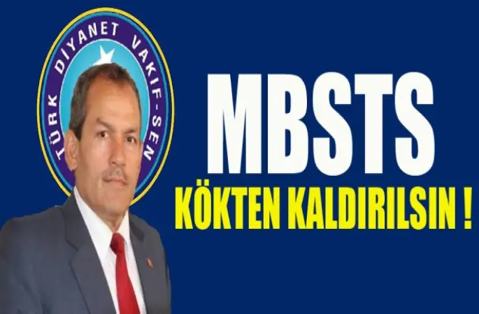 Arabacı, MBSTS Kökten Kaldırılsın!