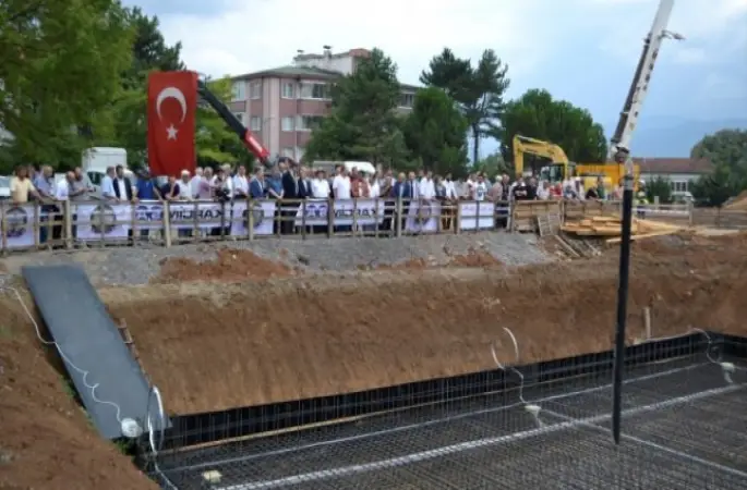 Leyla Dizdar Kültür Merkezinin temeli atıldı