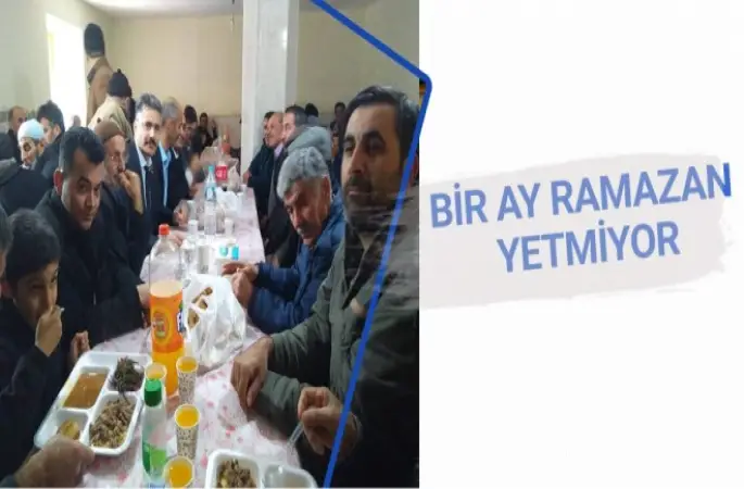 Bu İlçeye Bir Ay Ramazan Yetmiyor
