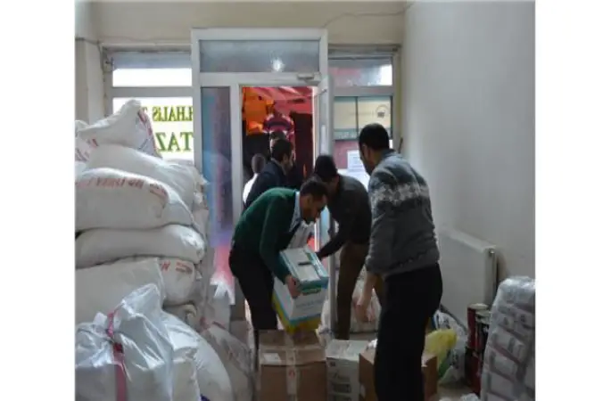Doğubayazıt ilçesinde"Halep'te İnsanlık Ölmesin" Kampanyası