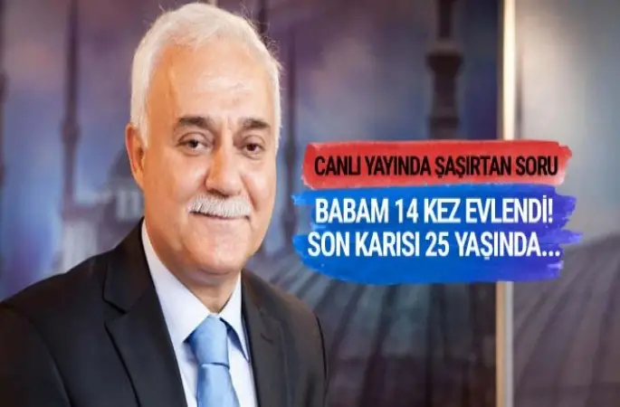 Babam 14 kez evlendi dedi! Nihat Hatipoğlu dondu kaldı