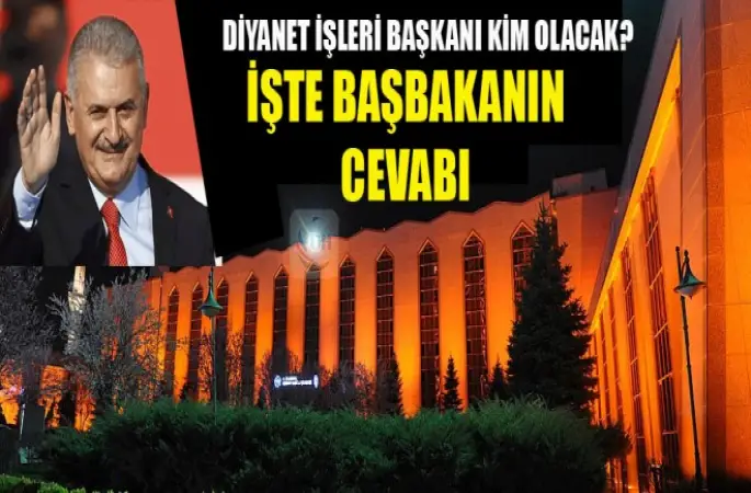 Başbakana ,Diyanet İşleri Başkanı Soruldu?