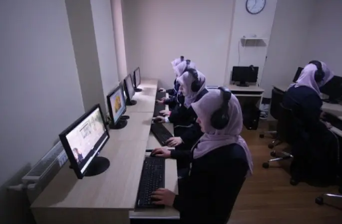 Kadınlar için yatılı Kur'an kursu