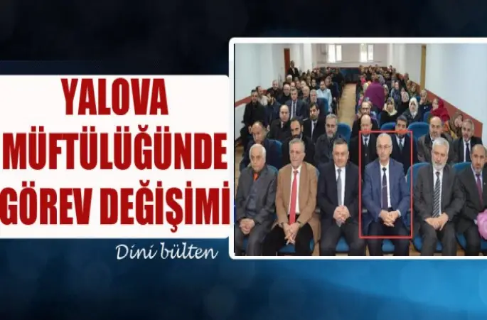 Müftü Turgut Açari, görevi Kahraman Yaman'dan devraldı.