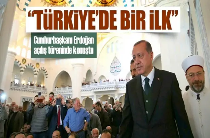 Melike Hatun Camii  ibadete açıldı…