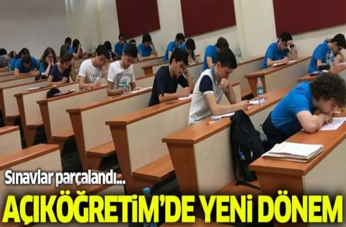 Açıköğretim'de yeni dönem