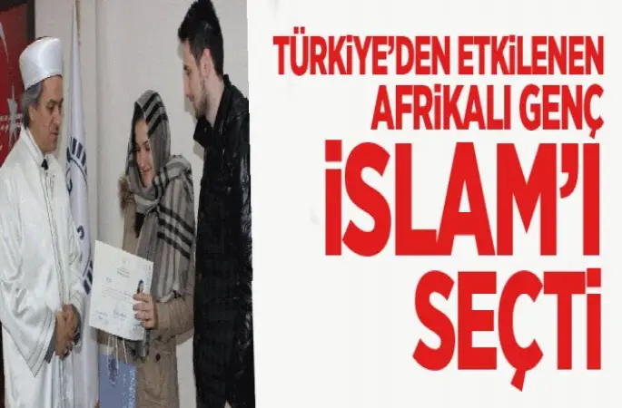 Afrikalı Robın Allıson Joslıng İslamla Tanıştı