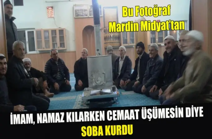 Midyat’ta Cami İmam’ından Fedakârlık
