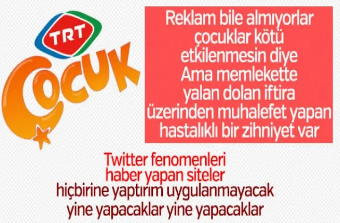 TRT Çocuk'a saldırıyorlar