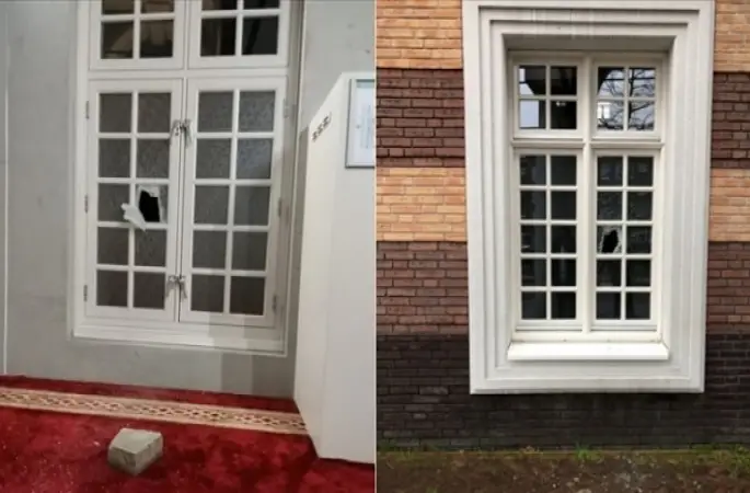 Amsterdam Ayasofya Camiine Saldırı