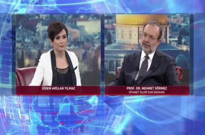 Görmez,Tarih bilinci yoksa Kudüs diye bir kaygı da kalmaz